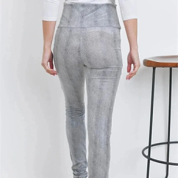 SNAKE ANIMAL PRINT LEGGINGS - Picture 3 of 6